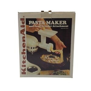 KitchenAid SNFGA Stand Mixer Attachment Pasta Maker & Food Grinder Attachments